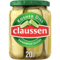 Claussen Kosher Dill Sandwich Slices - 20 Fluid Ounce