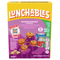 Lunchables Chicken Nugget Kabbobles With Cheddar, Pretzel Sticks, Mini Chocolate Chip Cookies & Capri Sun 100% Juice Fruit Punch, Box - 9 Ounce