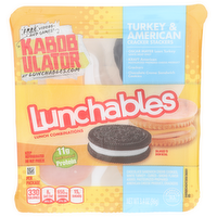 Lunchables Lunch Combinations Turkey & American Cracker Stackers - 3.4 Ounce