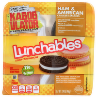 Lunchables Ham & American Cracker Stackers Lunch Combinations - 3.4 Ounce