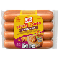 Oscar Mayer Chili Cheese Stuffed Dogs, Pack - 16 Ounce