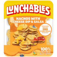 Lunchables Nachos Cheese Dip & Salsa - 4.4 Each