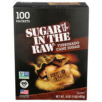 In The Raw Turbinado Sugar Packets - 0.16 Ounce - 100 Count