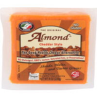 Lisanatti The Original Almond Cheddar Style Chunks - 8 Ounce