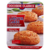 DOCKSIDE CLASSICS Sa Prm Lobster Cakes - 3 Ounce - 4 Count