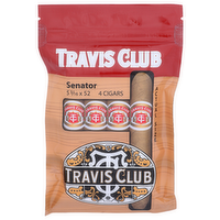Travis Club Senator Cigar - 4 Count