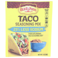 Old El Paso Taco Seasoning Mix - 1 Ounce