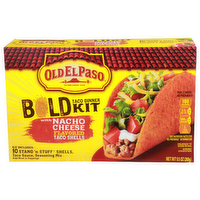 Old El Paso Nacho Cheese Bold Taco Dinner Kit - 0.95 Ounce - 10 Count