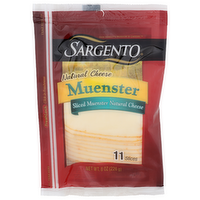 Sargento Natural Cheese Muenster - 0.727 Ounce - 11 Count