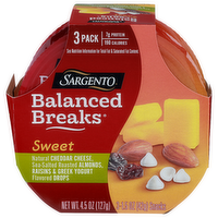 Sargento Balanced Breaks Sweet Snack - 1.5 Ounce - 3 Count