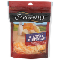 Sargento Traditional Cut Cheese Off The Block 4 State Cheddar - 7.5 Ounce