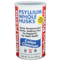 Yerba Prima Psyllium Whole Husks Colon Cleanser - 12 Ounce