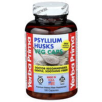 Yerba Prima Psyllium Husks - 180 Count