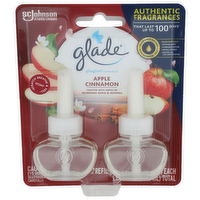 Glade Plugins Apple Cinnamon Pluglns Scented Oil - 0.67 Fluid Ounce - 2 Count