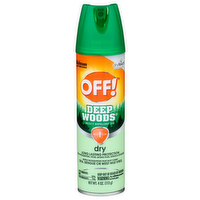 Off! Dry Deep Woods Insect Repellent VIII - 4 Ounce