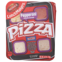 Armour Lunchmakers Pepperoni Flavored Sausage Pizza - 2.67 Ounce
