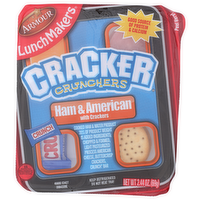Armour Lunchmakers Ham & American Cracker Crunchers - 2.44 Ounce