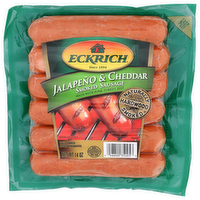 Eckrich Jalapeno & Cheddar Smoked Sausage - 14 Ounce