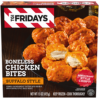 TGIF Tgi Fridays Frozen Appetizers Buffalo Style Boneless Chicken Bites, Box - 15 Ounce