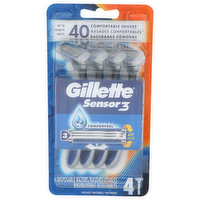 Gillette Sensor 3 Sensor3 Razor - 4 Count