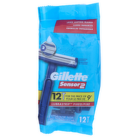 Gillette Sensor 2 Disposable Razors - 12 Count