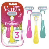Gillette Venus Tropical Disposable Razors - 3 Count