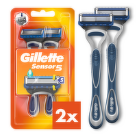 Gillette Sensor 5 Razors - 2 Count