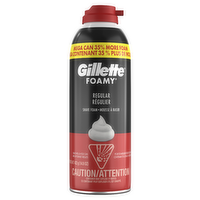Gillette Foamy Classic Shave Foam For Men Original Scent - 14.9 Ounce