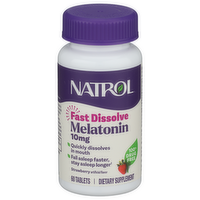 Natrol Melatonin F D Tab-60 V4 - 60 Count