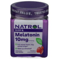 NATROL Strawberry Gummies Melatonin - 60 Count