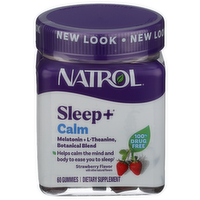 Natrol Strawberry Gummy Sleep + Calm - 60 Count