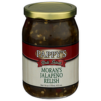 PAPPY'S Moran's Jalapeno Relish - 16 Ounce