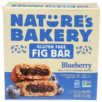 NATURE'S BAKERY Gf Blueberry 6 Each - 2 Ounce - 6 Count
