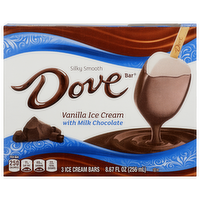 Dove Ice Cream Bar Vanilla - 2.89 Fluid Ounce - 3 Count