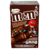 M&M'sCookie Sandwiches - 4 Fluid Ounce - 4 Count