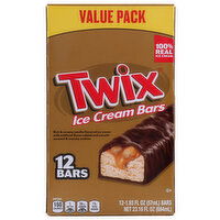 Twix Ice Cream Bars - 1.93 Fluid Ounce - 12 Count