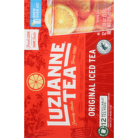 Luzianne Single Serve Iced Tea Unsweet - 12 Count