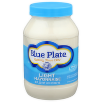Blue Plate Light Mayonnaise - 30 Fluid Ounce