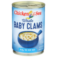 Chicken Of The Sea Whole Baby Clams - 10 Ounce