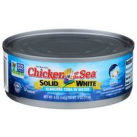 Chicken Of The Sea Solid White In Water Albacore Tuna - 5 Ounce