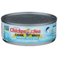 Chicken Of The Sea Chunk In Water White Albacore Tuna - 5 Ounce