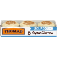 Thomas' Sourdough English Muffins, , Package Of Muffins - 12 Ounce