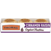 Thomas’ Cinnamon Raisin English Muffins - 2.167 Ounce - 6 Count
