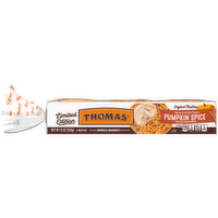 Thomas' Pumpkin Spice English Muffins, , Each Naturally And Artificially Flavored, Tray - 12 Ounce