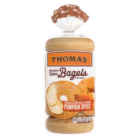 Thomas' Pumpkin Spice Bagels, , Each Naturally And Artificially Flavored, Bag - 19 Ounce