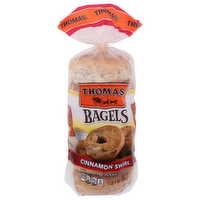 Thomas' Cinnamon Swirl Bagels - 3.333 Ounce - 6 Count