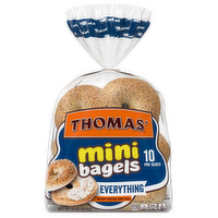Thomas' Everything Mini Bagels, , Each Kosher Bag - 15 Ounce