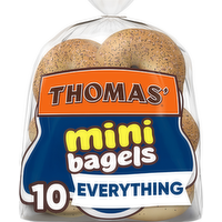 Thomas' Everything Mini Bagels, , Each Kosher Bag - 15 Ounce
