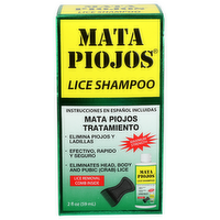 Mata Piojos Lice Shampoo - 2 Fluid Ounce