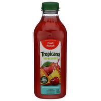 TROPICANA Fruit Punch Chilled Juice Ch Refreshers Pl 1pk X 6cs - 46 Fluid Ounce
